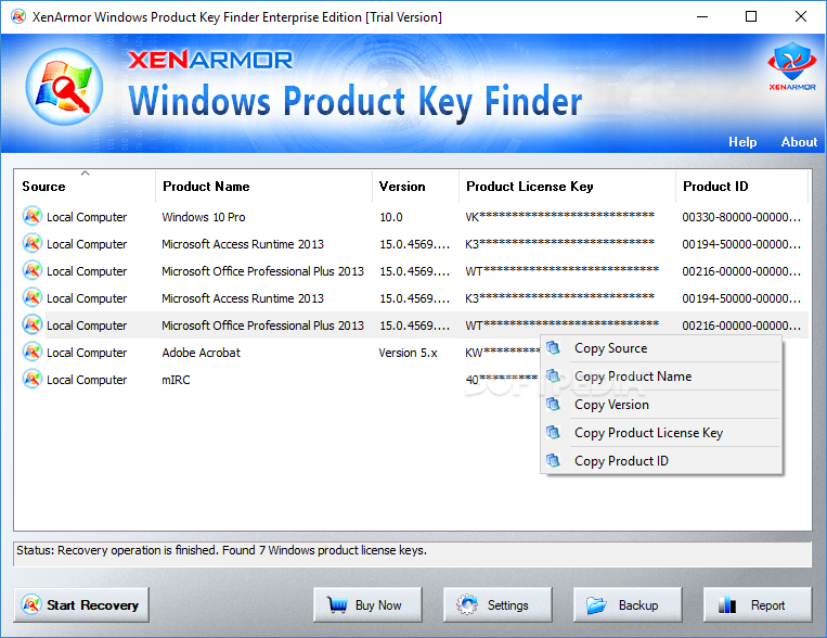 Windows Key Finder Download